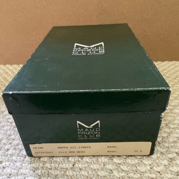 Vintage 80s Maud Frizon Club colorblock flats shoes 37/6.5 with box - Picture 10 of 10